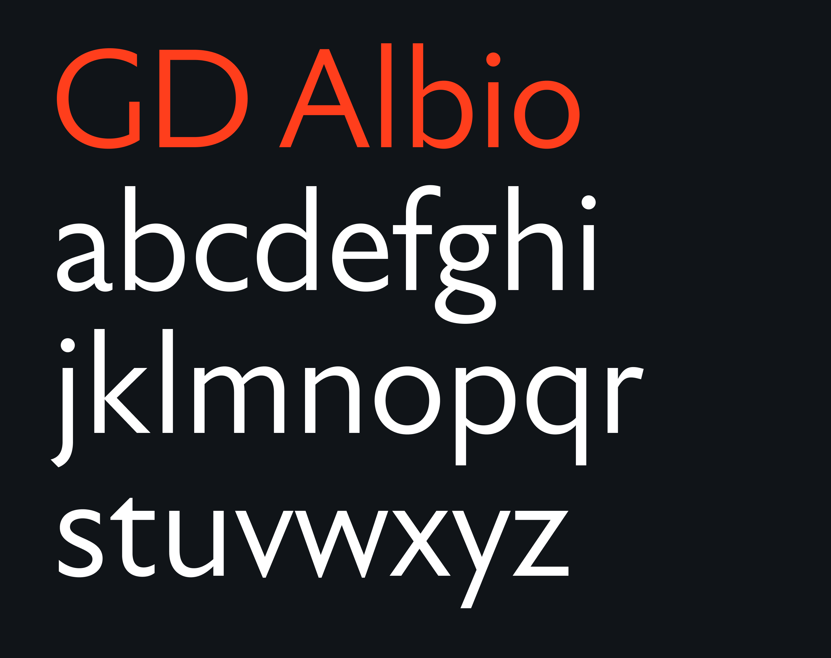 GD Albio Condensed